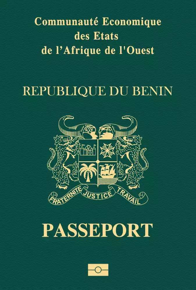 Benin passport
