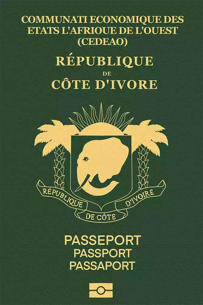 Côte d'Ivoire passport
