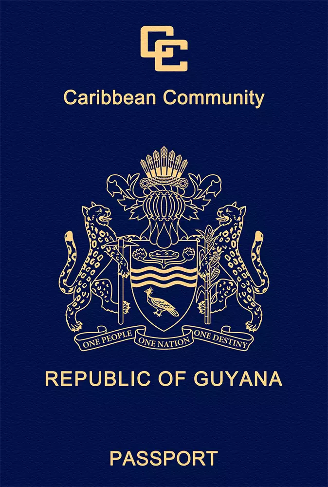 Guyana passport