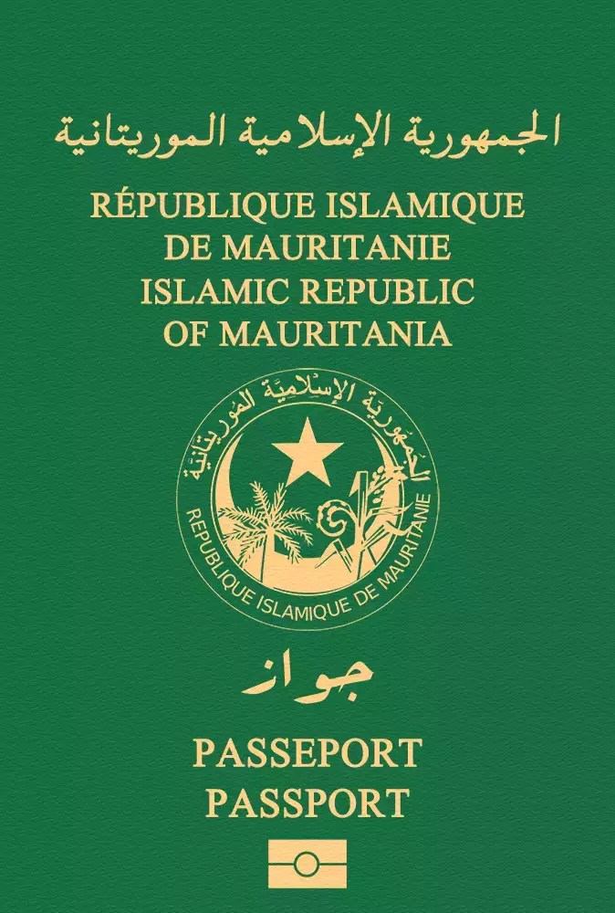 Mauritania passport