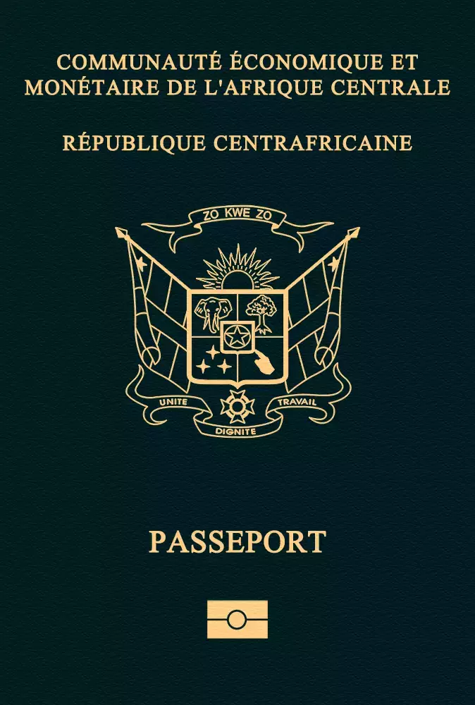 Central African Republic passport