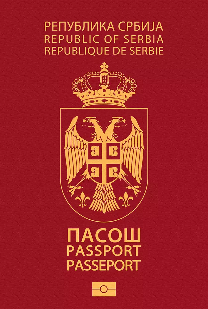 Serbia passport