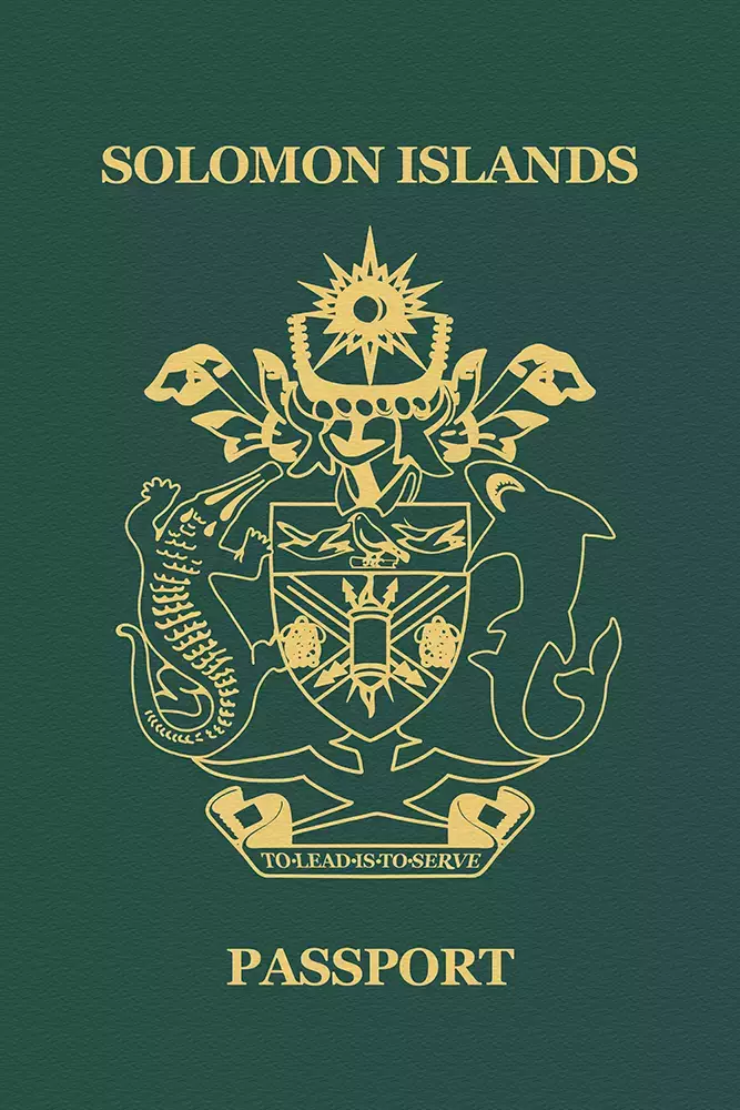 Solomon Islands passport