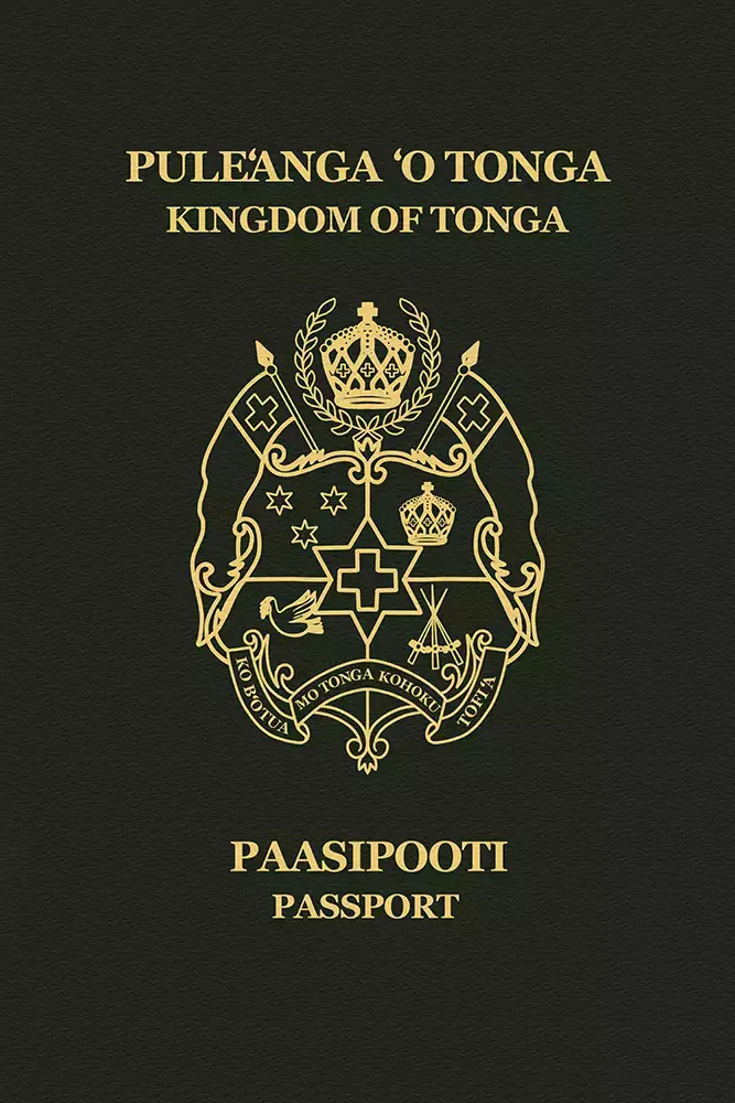 Tonga passport