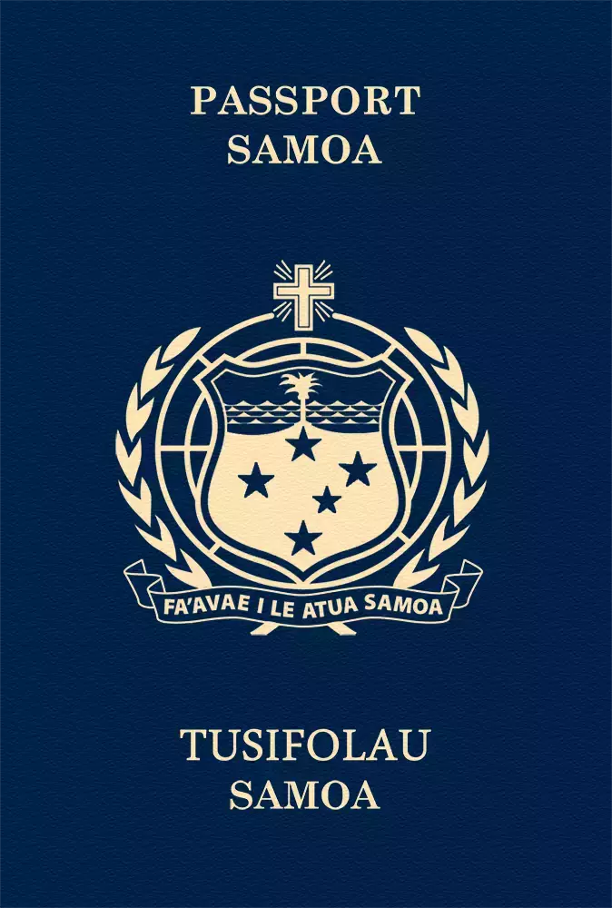 Samoa passport