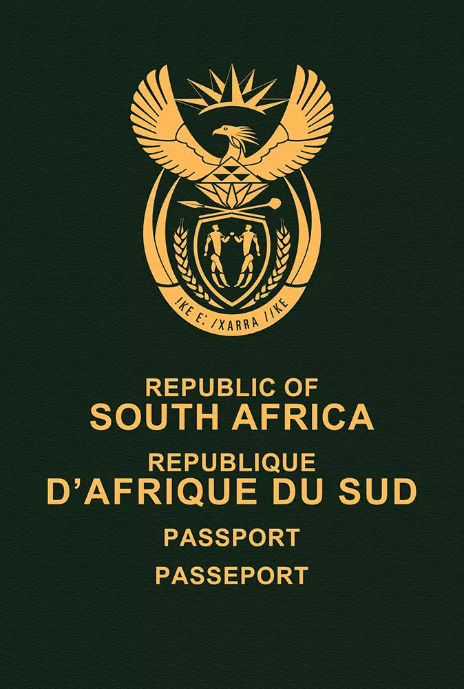 South Africa passport