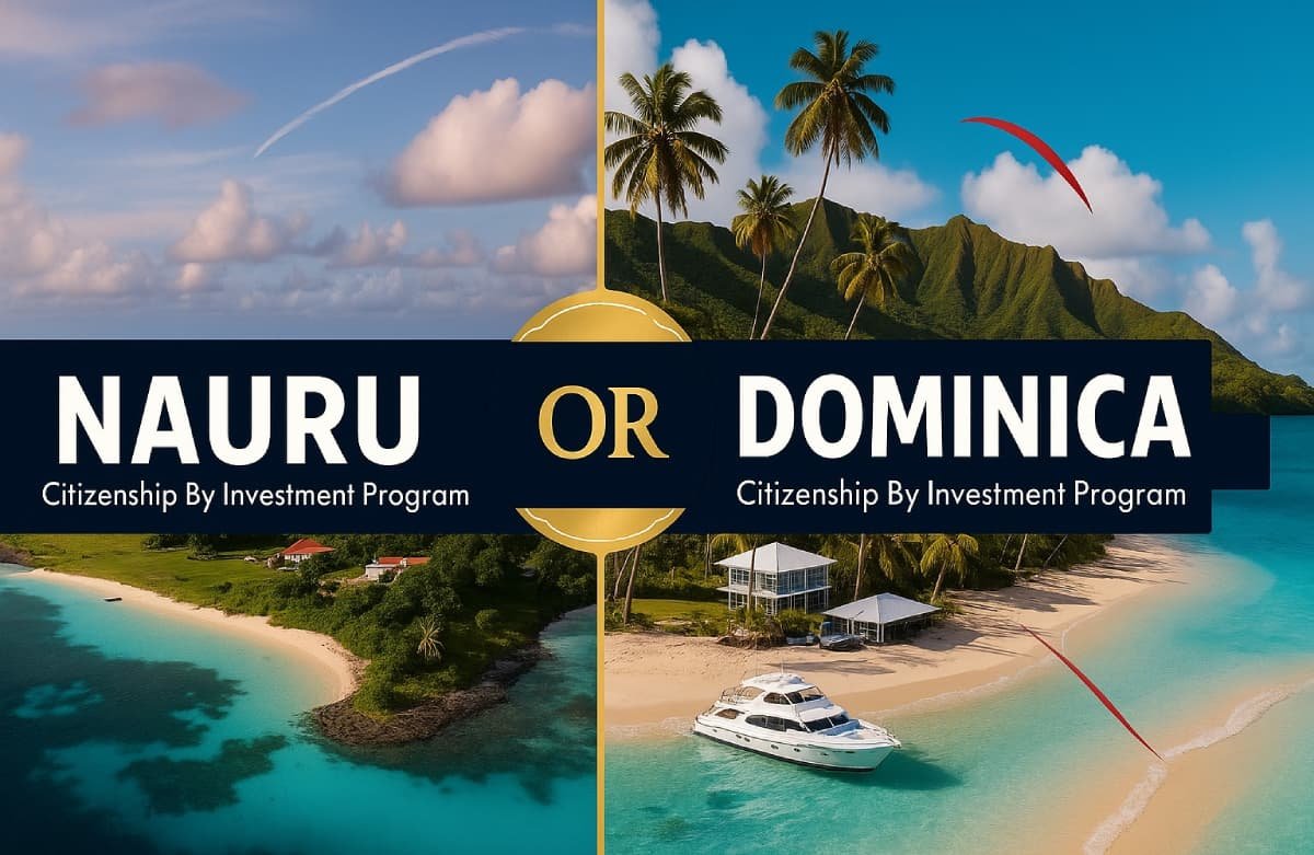 Nauru vs Dominica citizenship by investment CBI Which Is the Right Choice for You