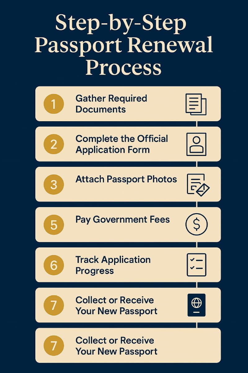 Step-by-Step Passport Renewal Process