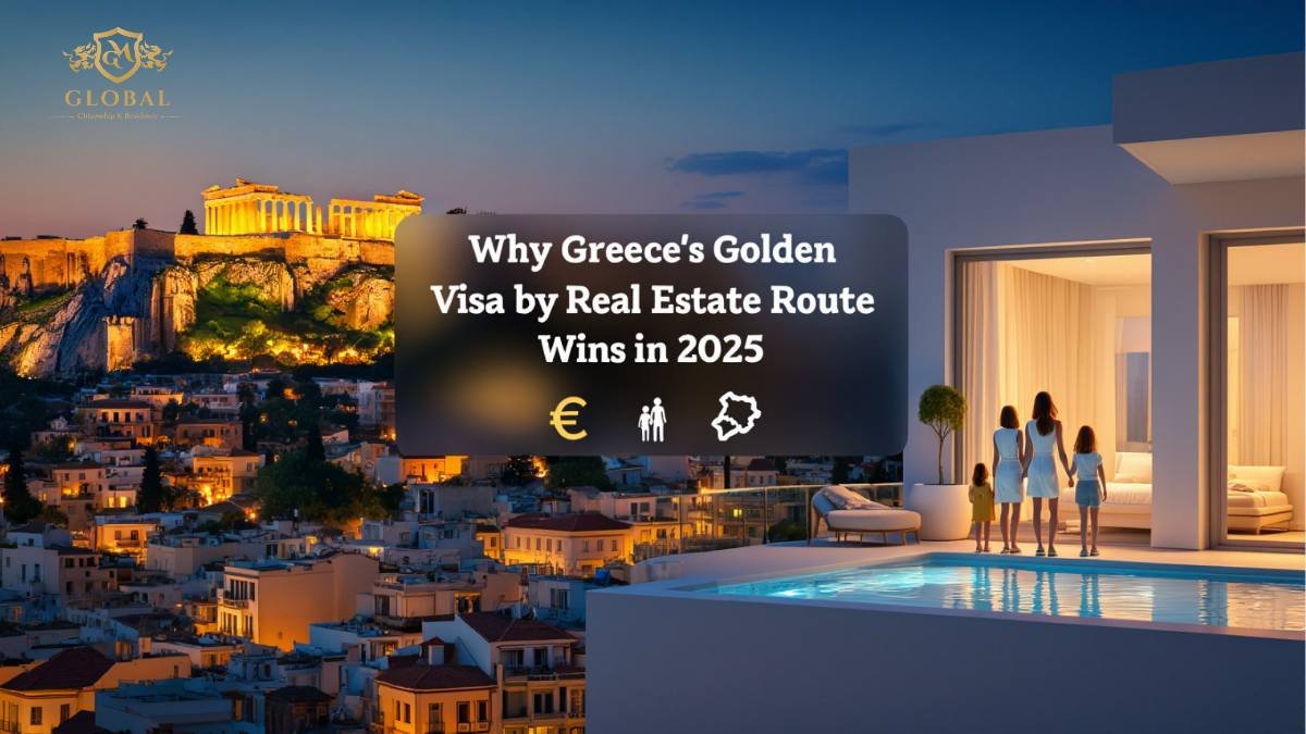 Greece golden visa by real estate