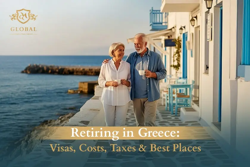 retiring in greece
